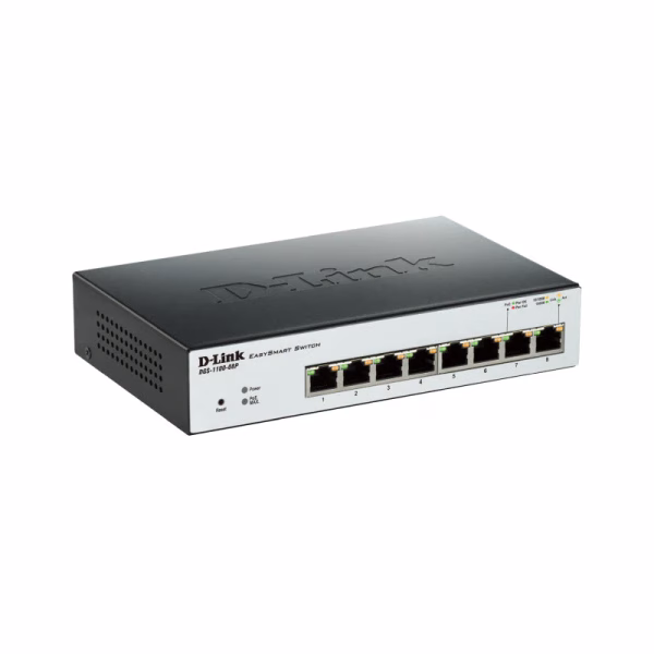 D-Link DGS-1100-08PV2 8 port Switch